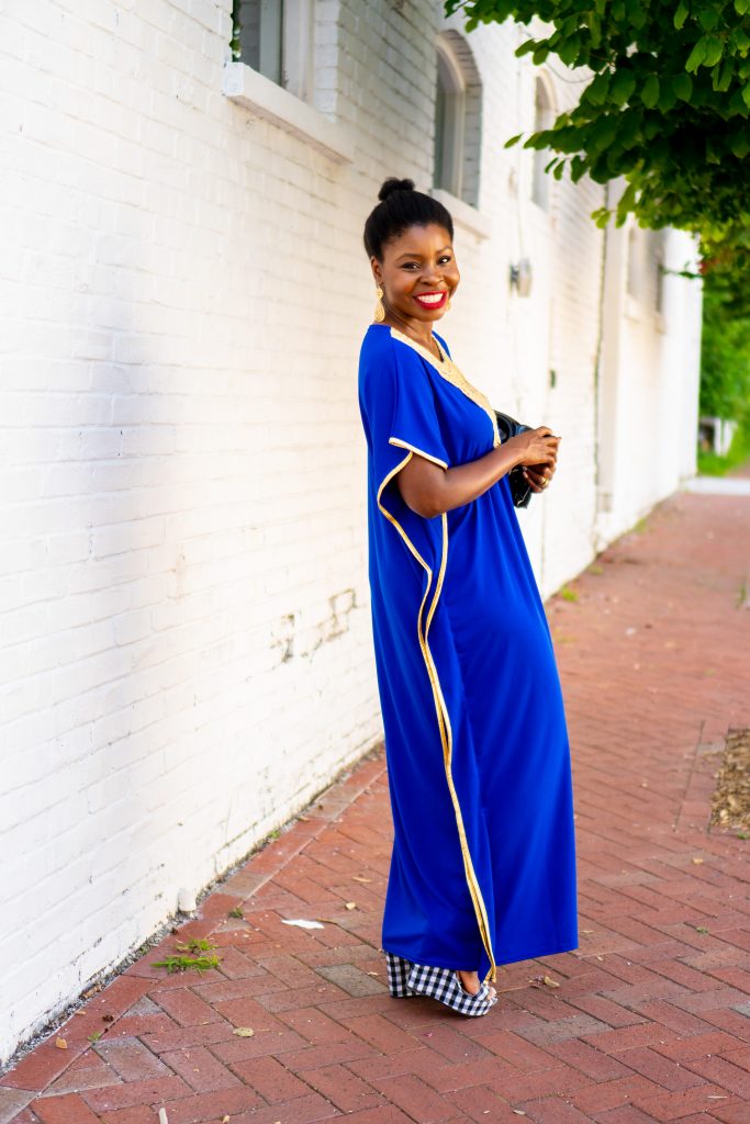 How to Wear an African Boubou, tips featured by top Atlanta fashion blogger, Hurry in Time